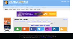 Desktop Screenshot of library.creativecow.net